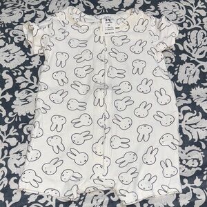 Cotton On Body White Bunny Romper